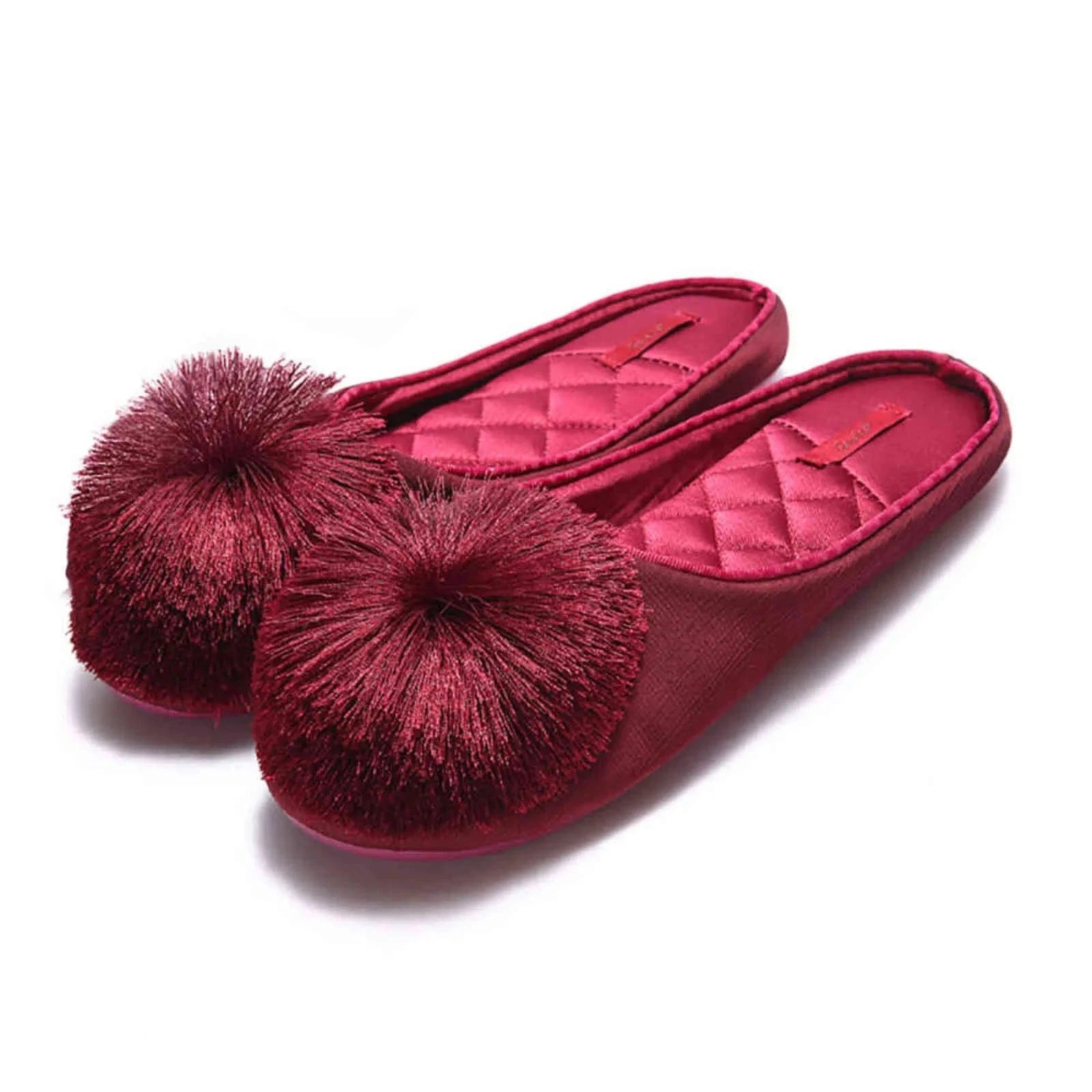 Chaussons en Satin pour Femme