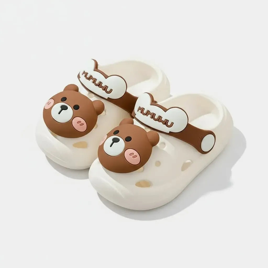 Chaussons Enfant Garçon Été Blanc / 18-19