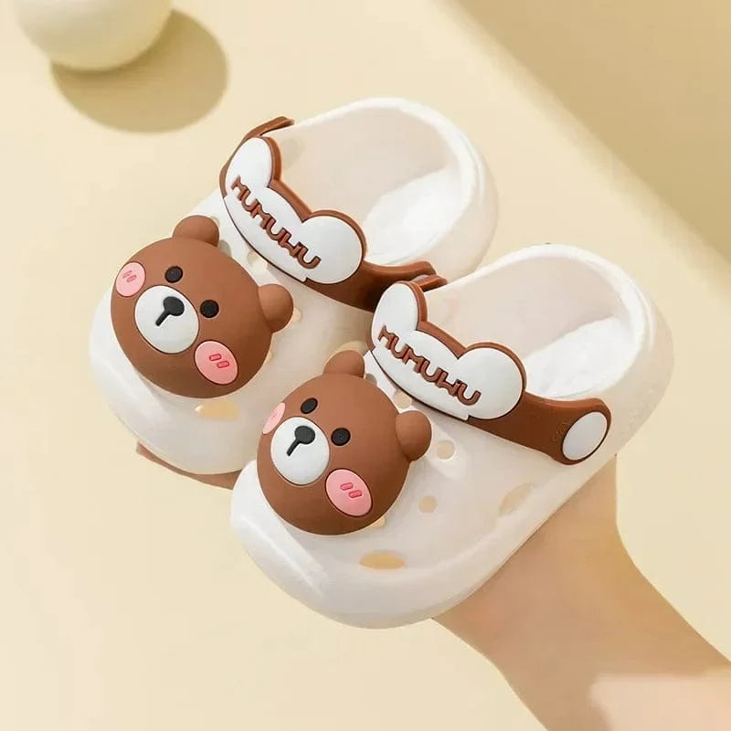 Chaussons Enfant Garçon Été Blanc / 18-19