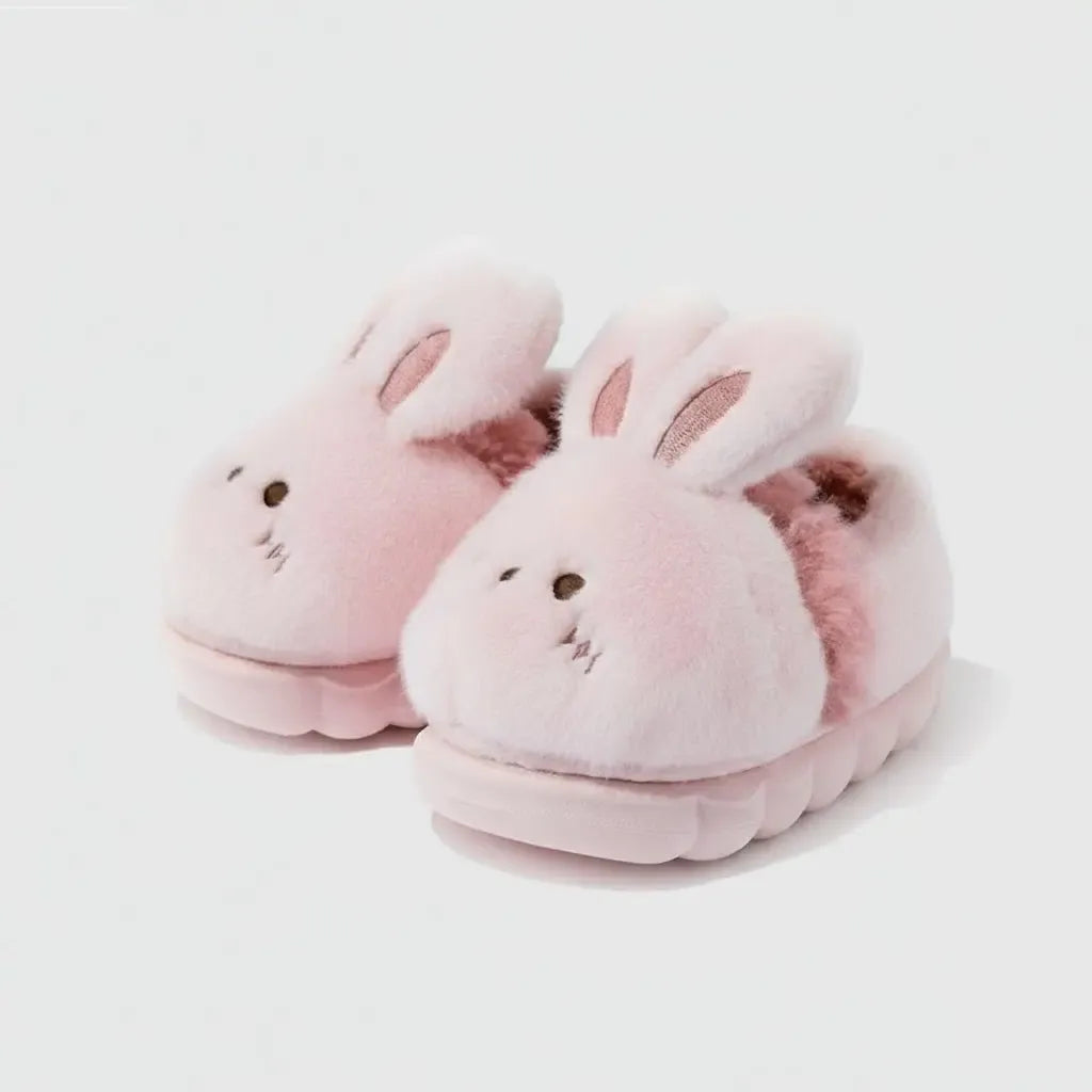 Chaussons Enfant Peluche Lapin