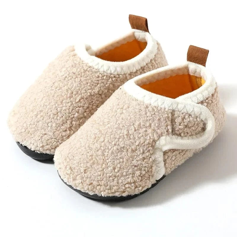 Chaussons Souples pour Enfant Beige / 20-21