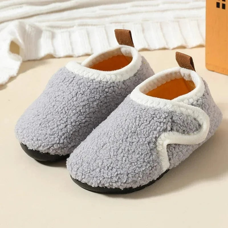 Chaussons Souples pour Enfant Gris / 20-21