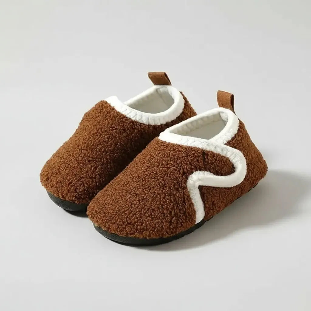 Chaussons Souples pour Enfant Marron / 20-21