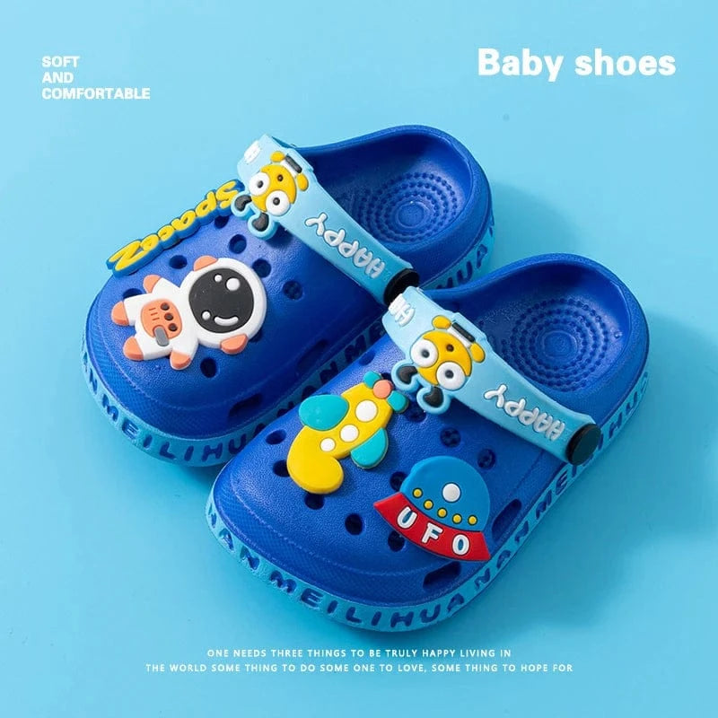 Chaussons Été Garçon Astronaute Bleu / 22