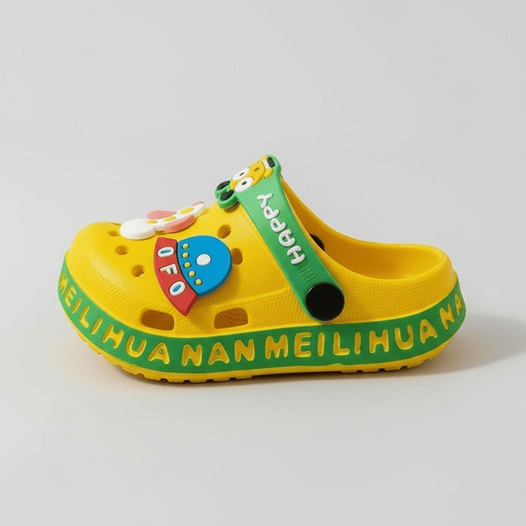 Chaussons Été Garçon Astronaute Jaune / 22