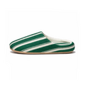 Chaussons femme été à rayures colorées Bochausson vue de face