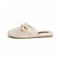 Chaussons femme mules en mesh Bochausson vue de face