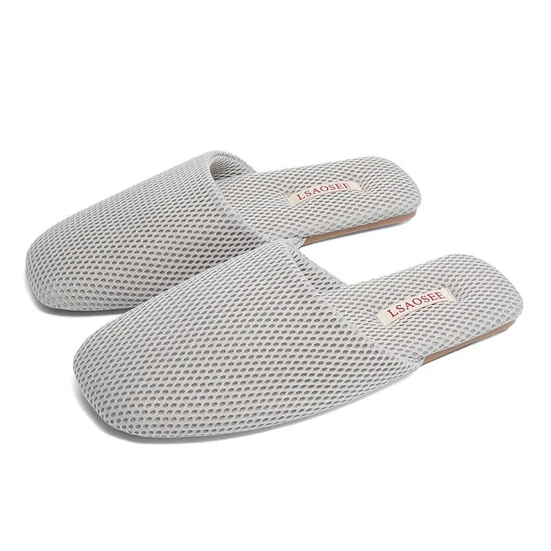 Chaussons femme mules respirantes Bochausson vue de profil