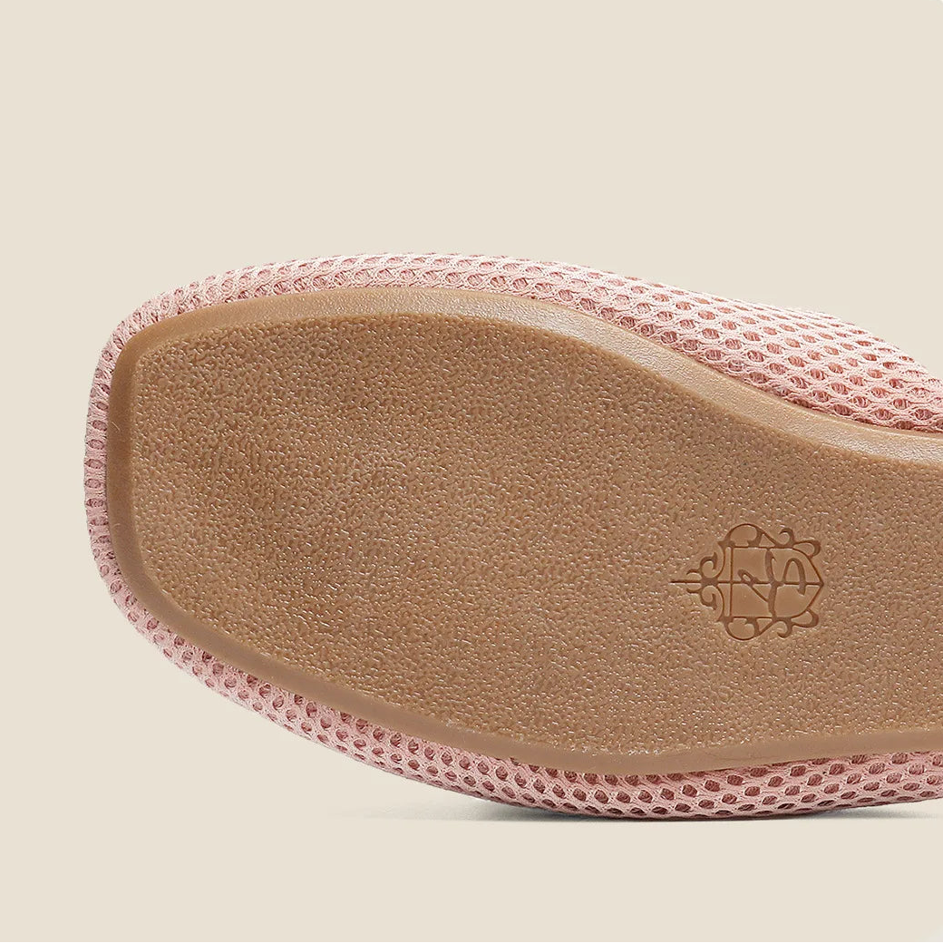 Chaussons femme mules respirantes Bochausson vue arriere