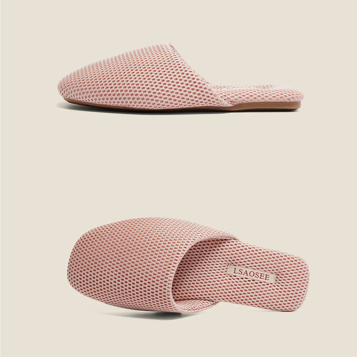 Chaussons femme mules respirantes Bochausson vue de cote