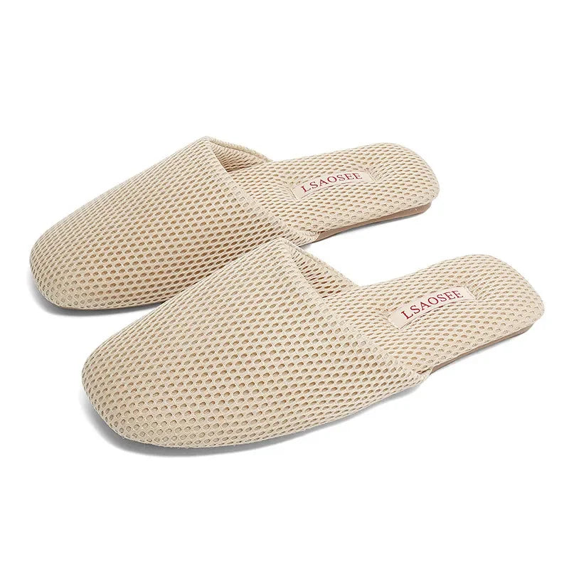 Chaussons femme mules respirantes Bochausson mise en scene