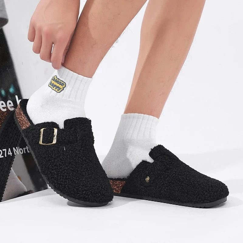 Chaussons Sabots Fourrés pour Femme