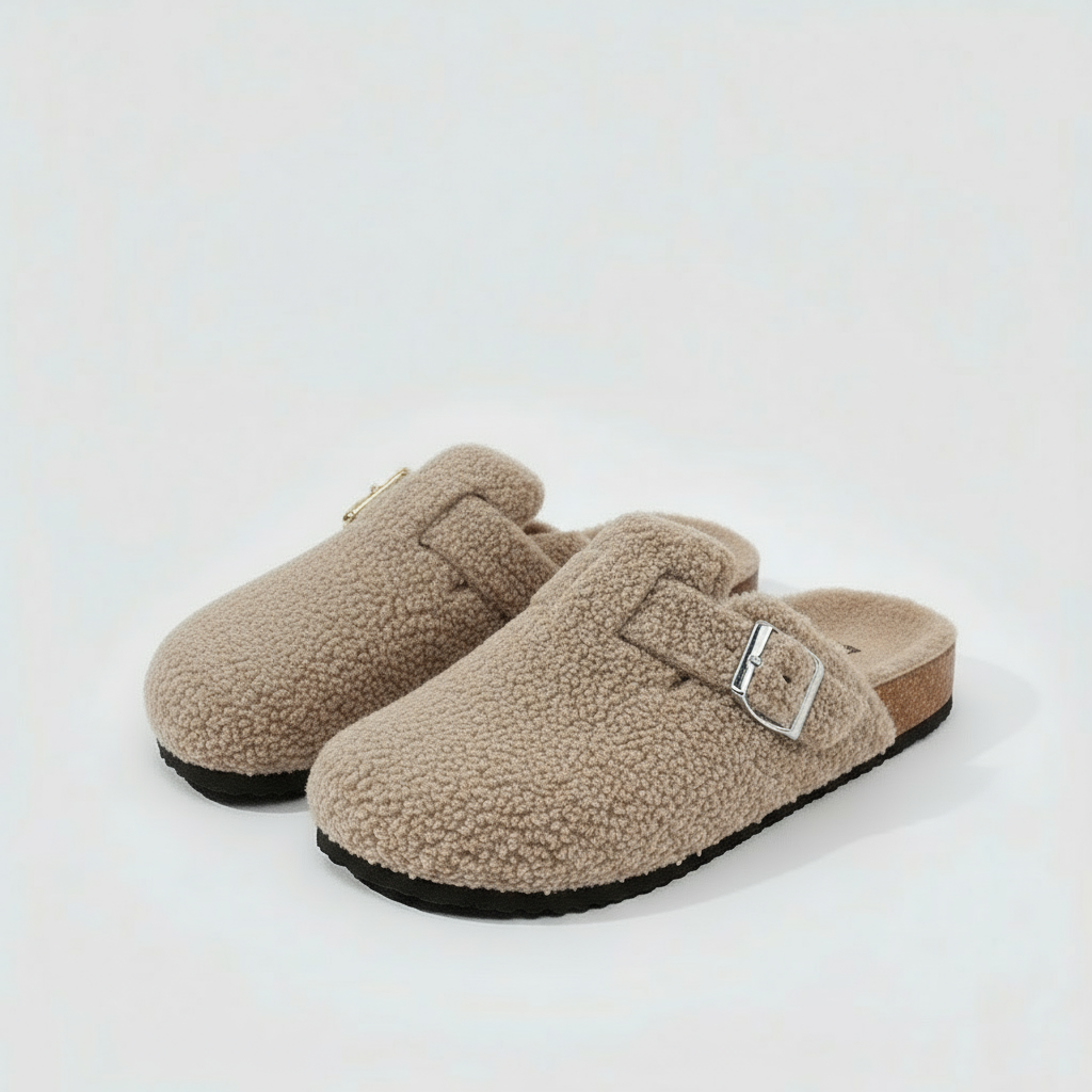 Chaussons Sabots Fourrés pour Femme