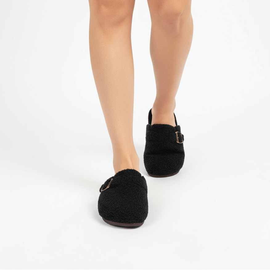 Chaussons Sabots Fourrés pour Femme
