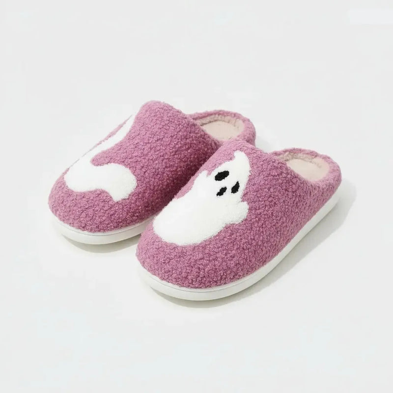 Chaussons Halloween Rose