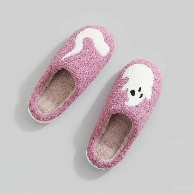 Chaussons Halloween Rose