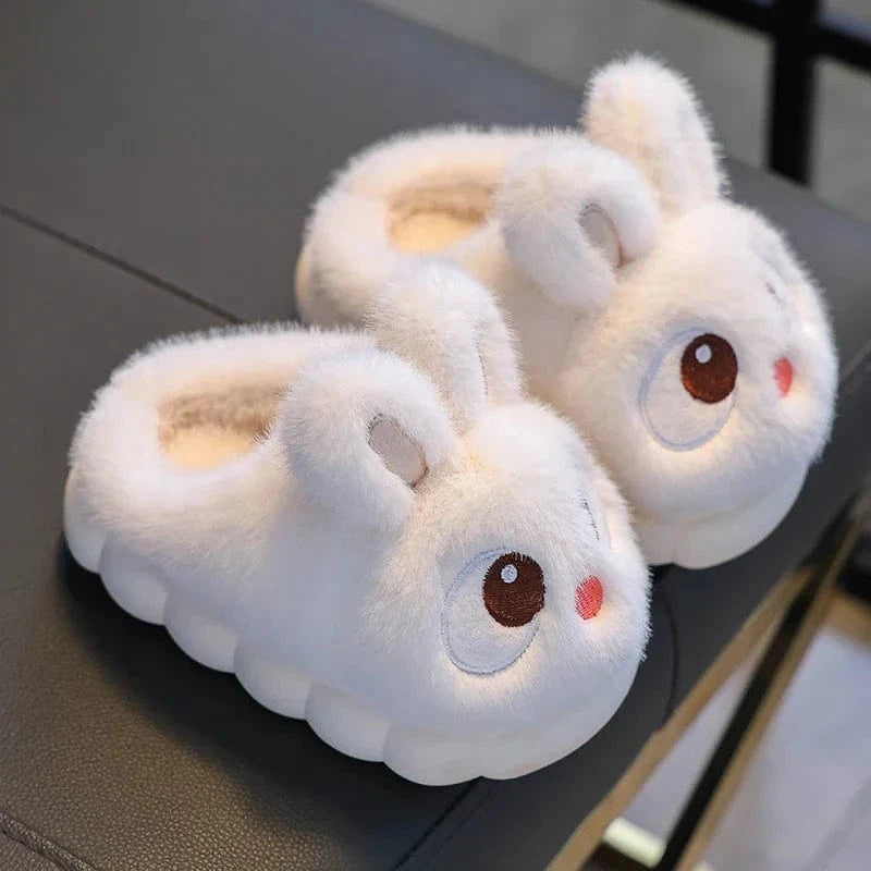 Chaussons Lapin pour Enfant Blanc / 22-23