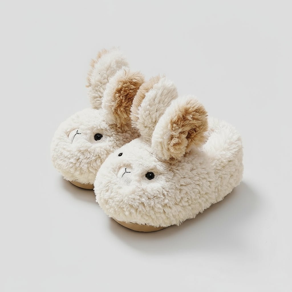 Chaussons Lapin pour Enfant Beige / 21-22