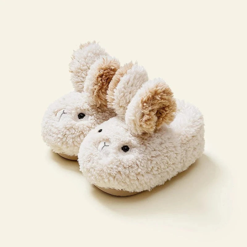 Chaussons Lapin pour Enfant Beige / 21-22