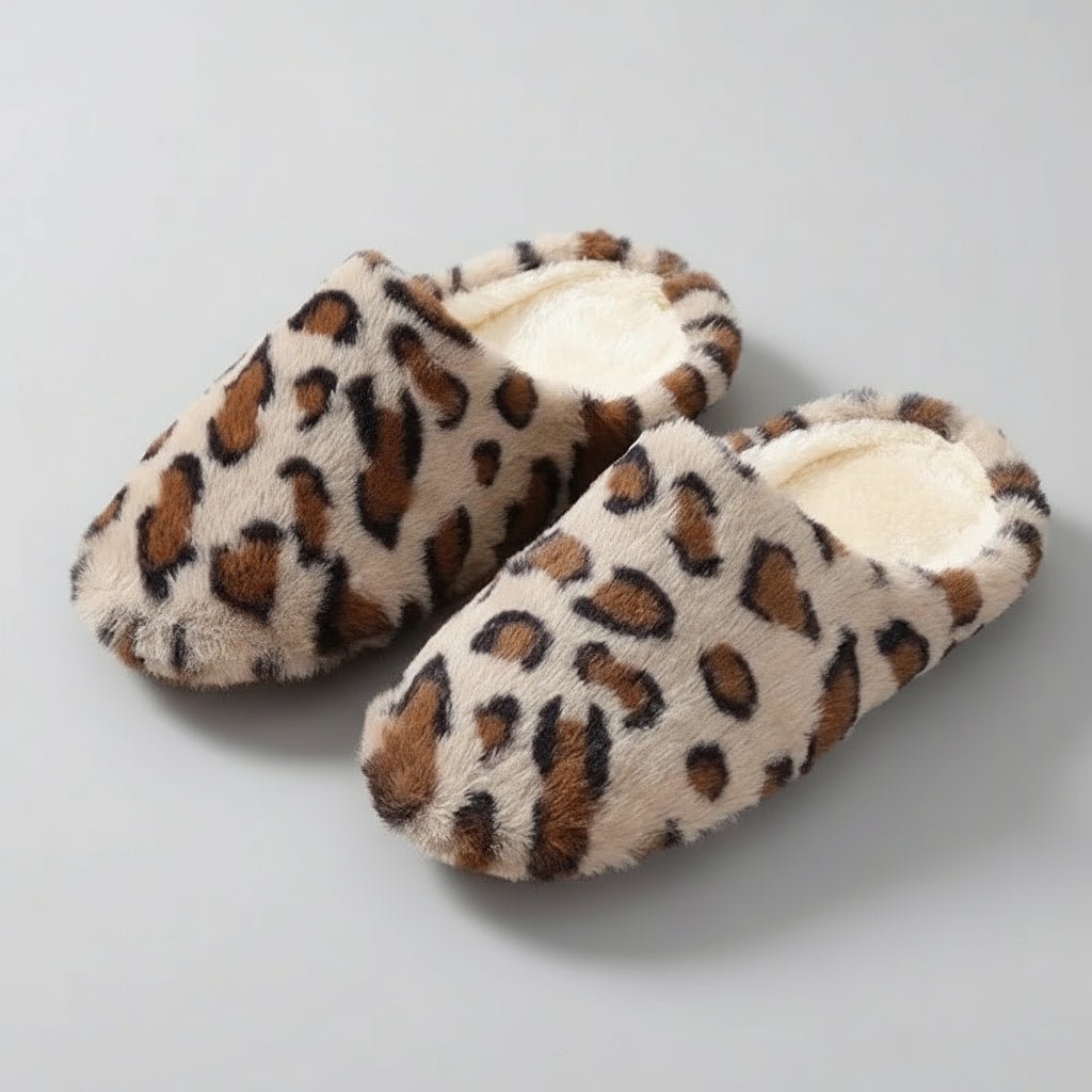 Chaussons Léopard pour Femme