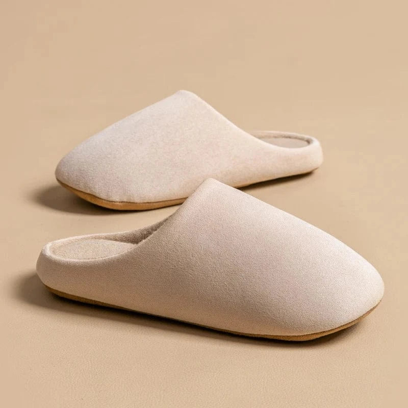 Chaussons Minimalistes Beige / 35-36