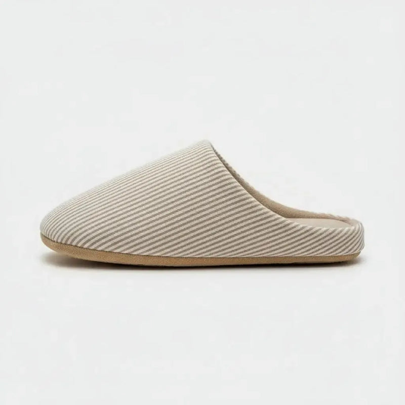 Chaussons Minimalistes Rayés