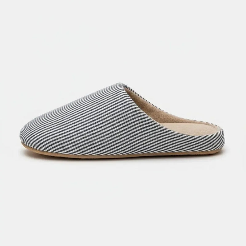 Chaussons Minimalistes Rayés