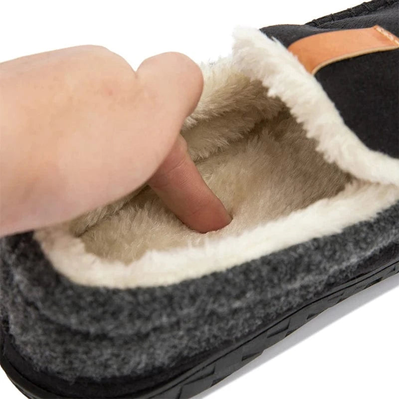 Chaussons Mocassins Fourrés pour Homme