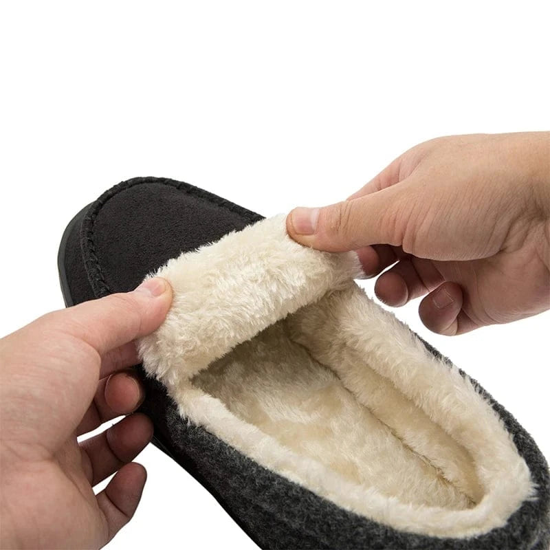 Chaussons Mocassins Fourrés pour Homme