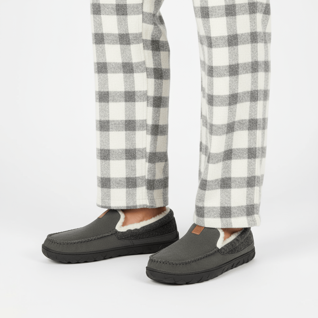 Chaussons Mocassins Fourrés pour Homme