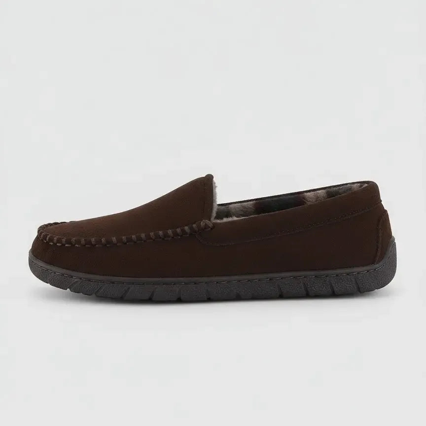 Chaussons Mocassins pour Homme Marron foncé / 41-42