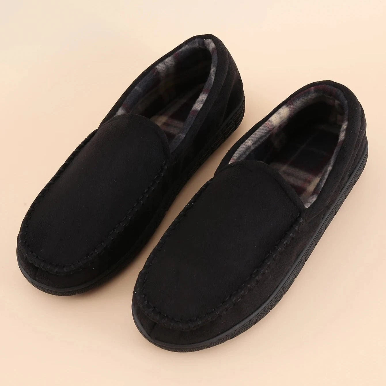 Chaussons Mocassins pour Homme Noir / 41-42