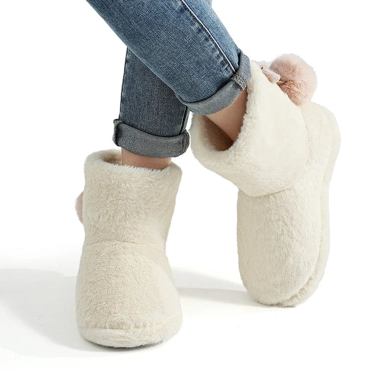 Chaussons Montants Chauds pour Femme