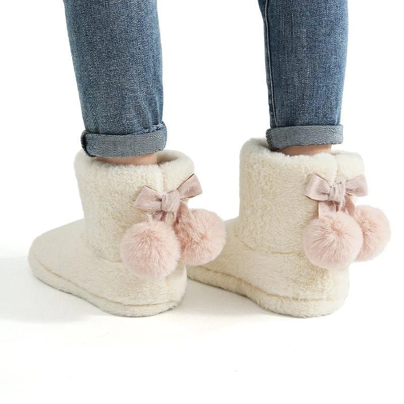 Chaussons Montants Chauds pour Femme