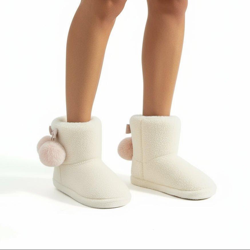 Chaussons Montants Chauds pour Femme