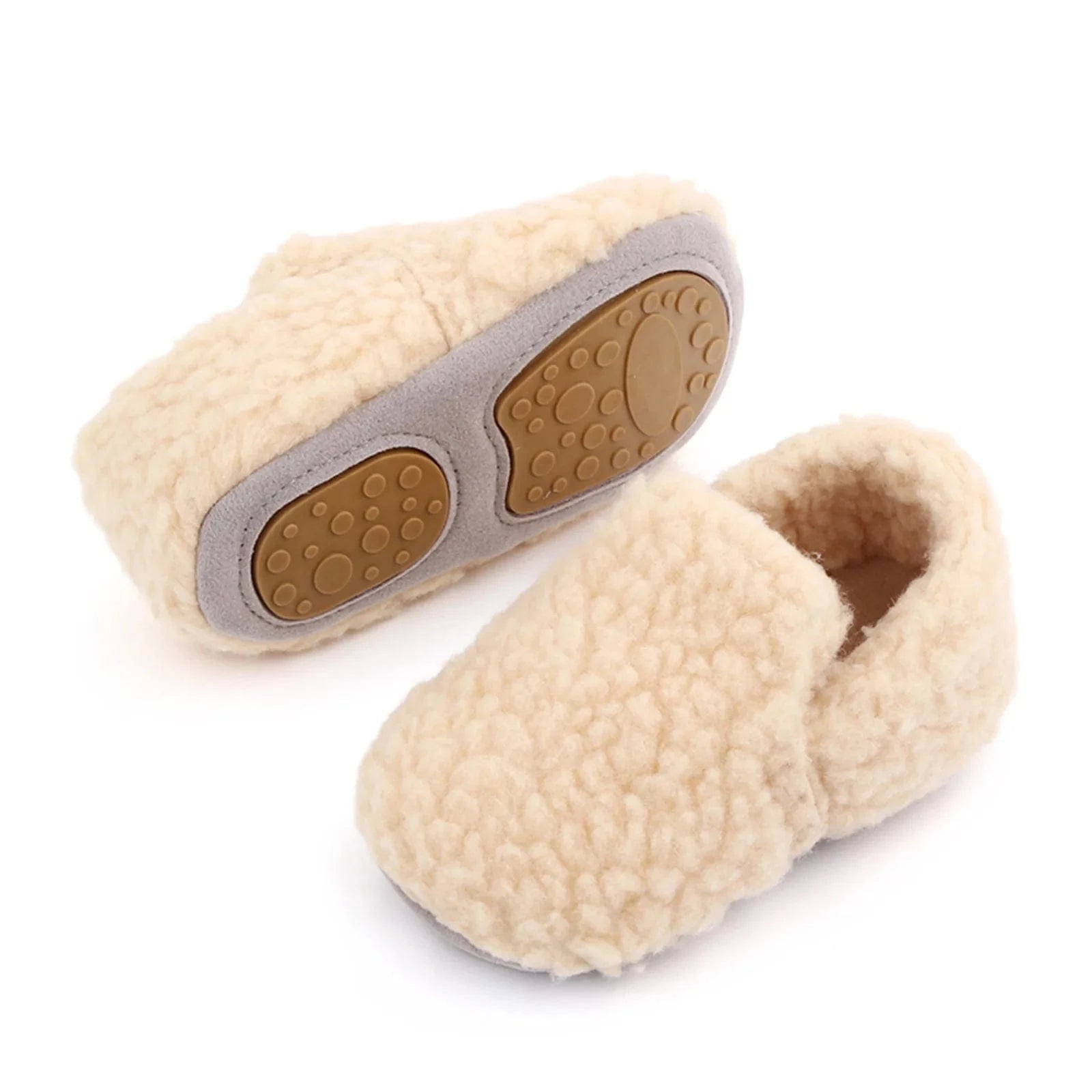 Chaussons en Moumoute pour Bébé