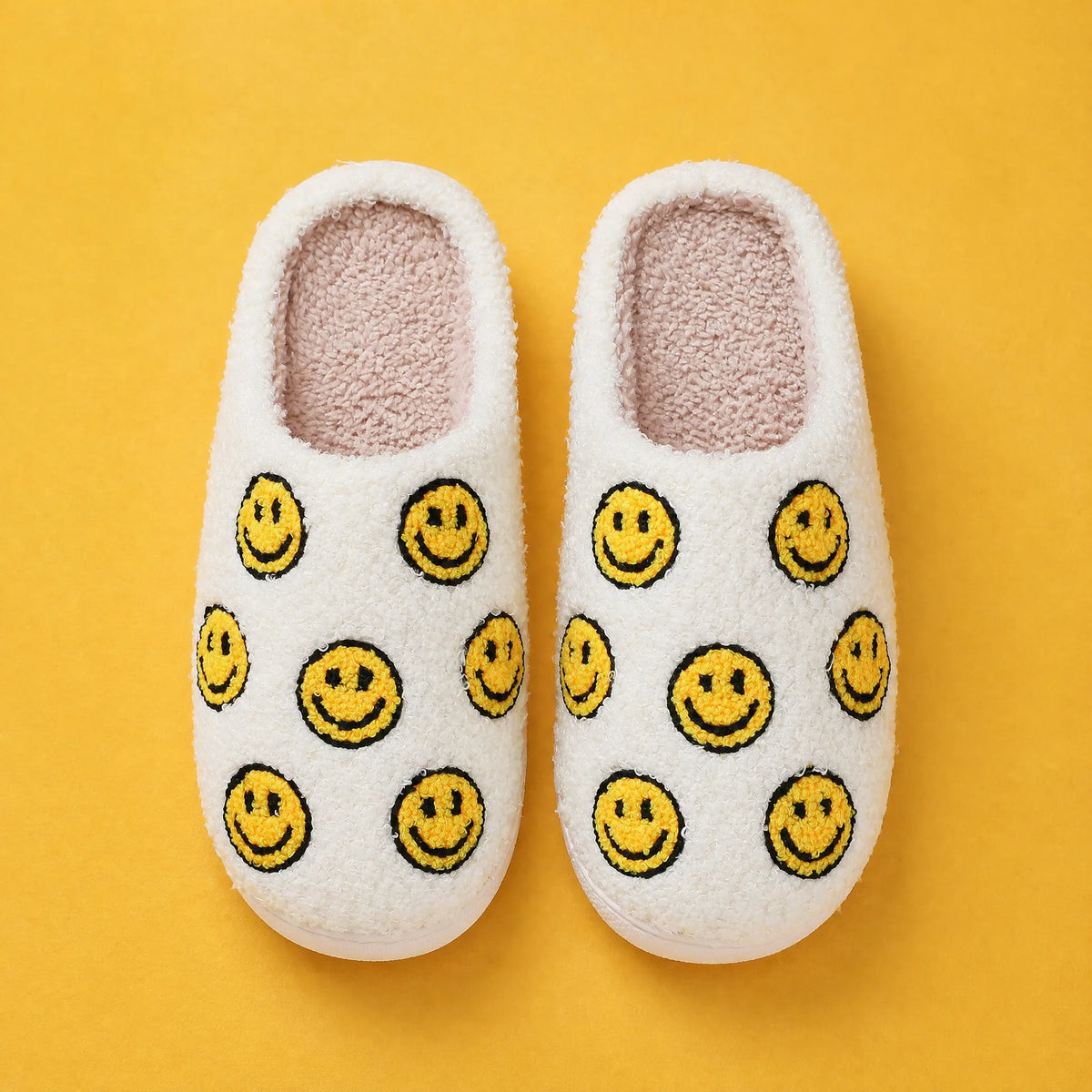 Chaussons Moumoute Smileys Bochausson mise en scène