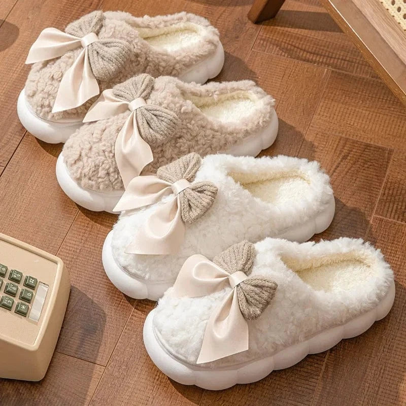 Chaussons Mules d'Hiver pour Femme
