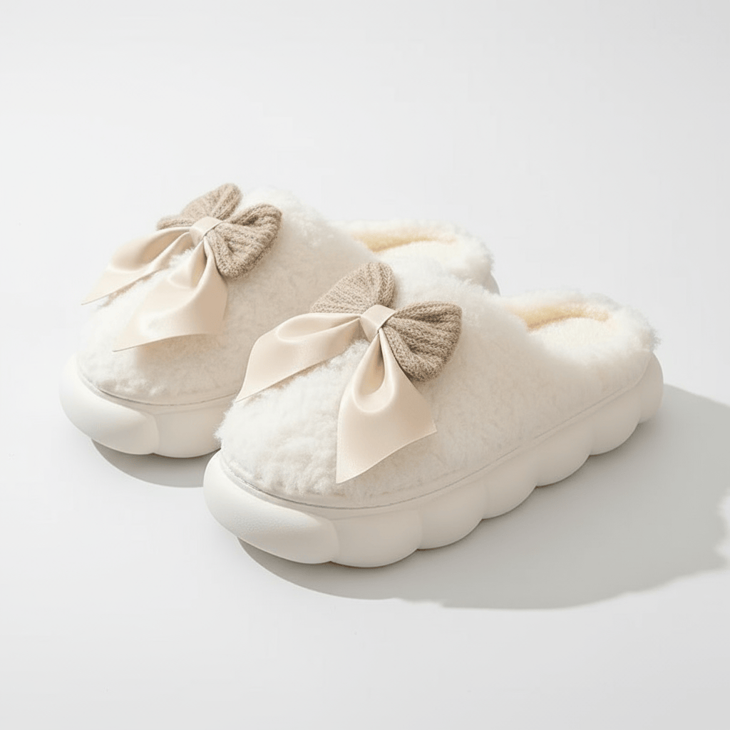 Chaussons Mules d'Hiver pour Femme