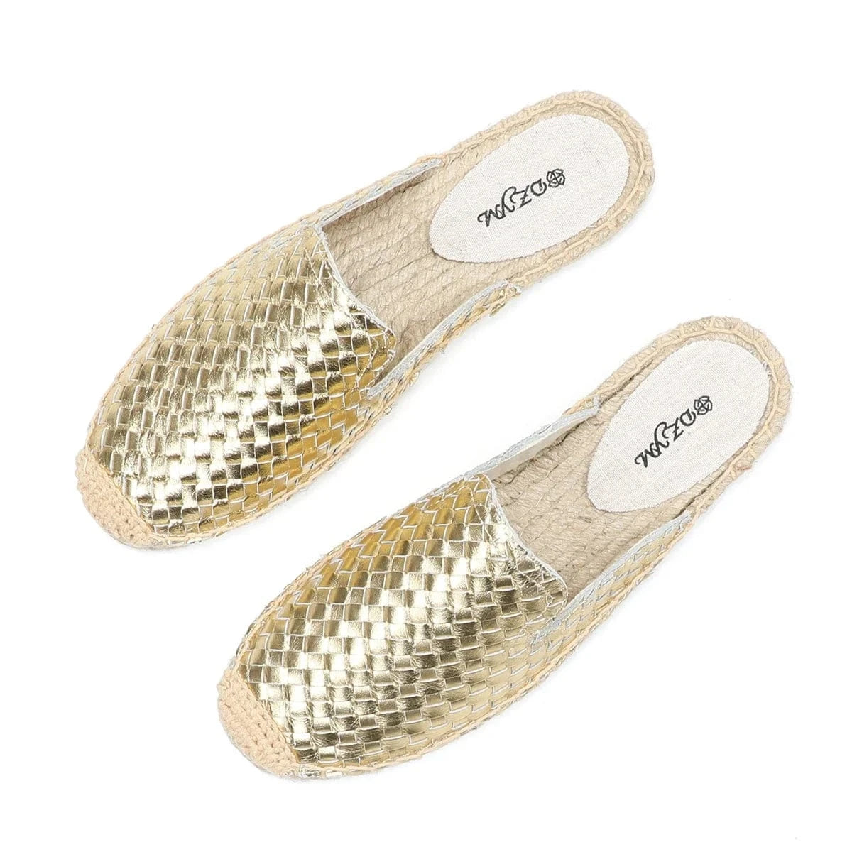 Chaussons Mules en Cuir pour Femme