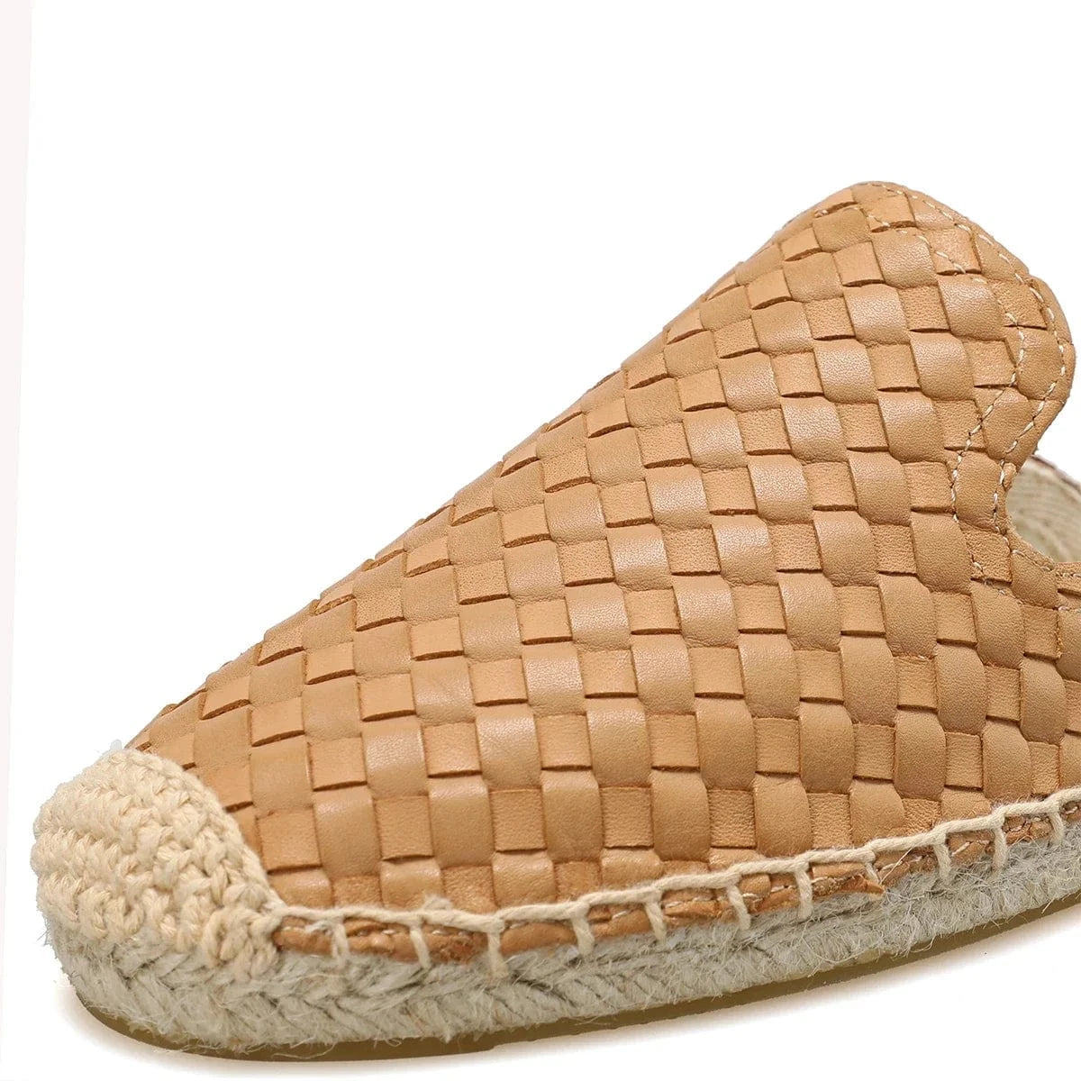 Chaussons Mules en Cuir pour Femme