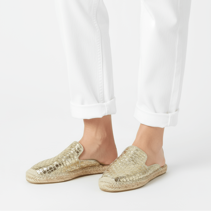 Chaussons Mules en Cuir pour Femme