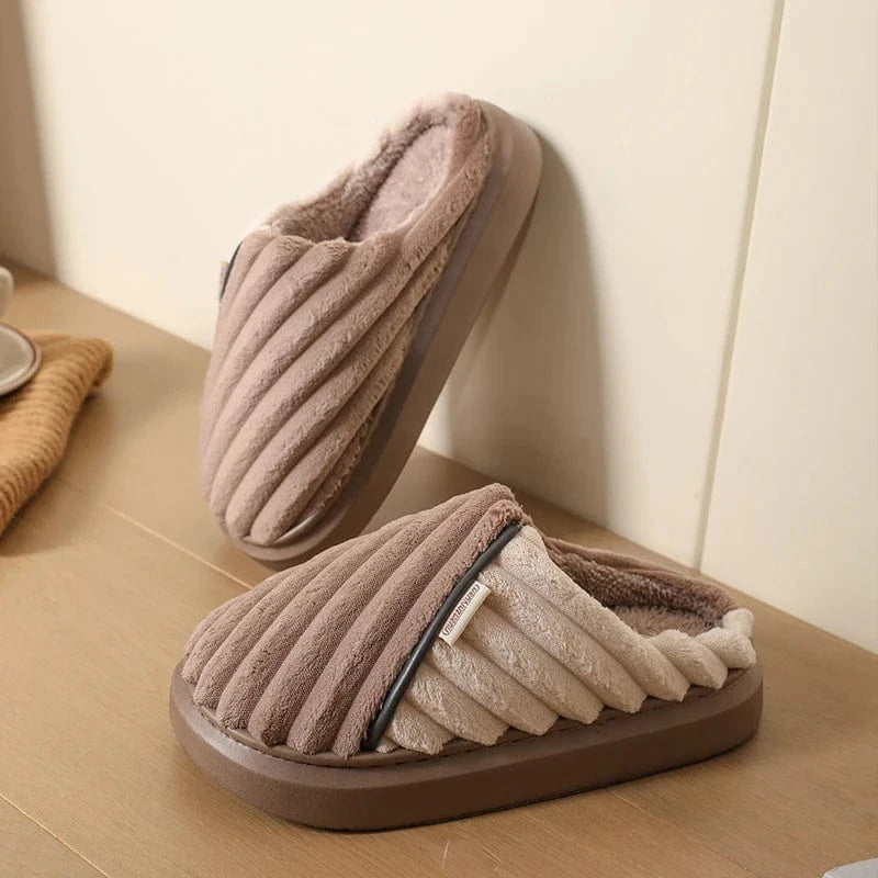 Chaussons Mules en Fourrure pour Homme