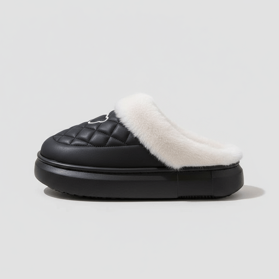 Chaussons Mules Fourrés pour Femme