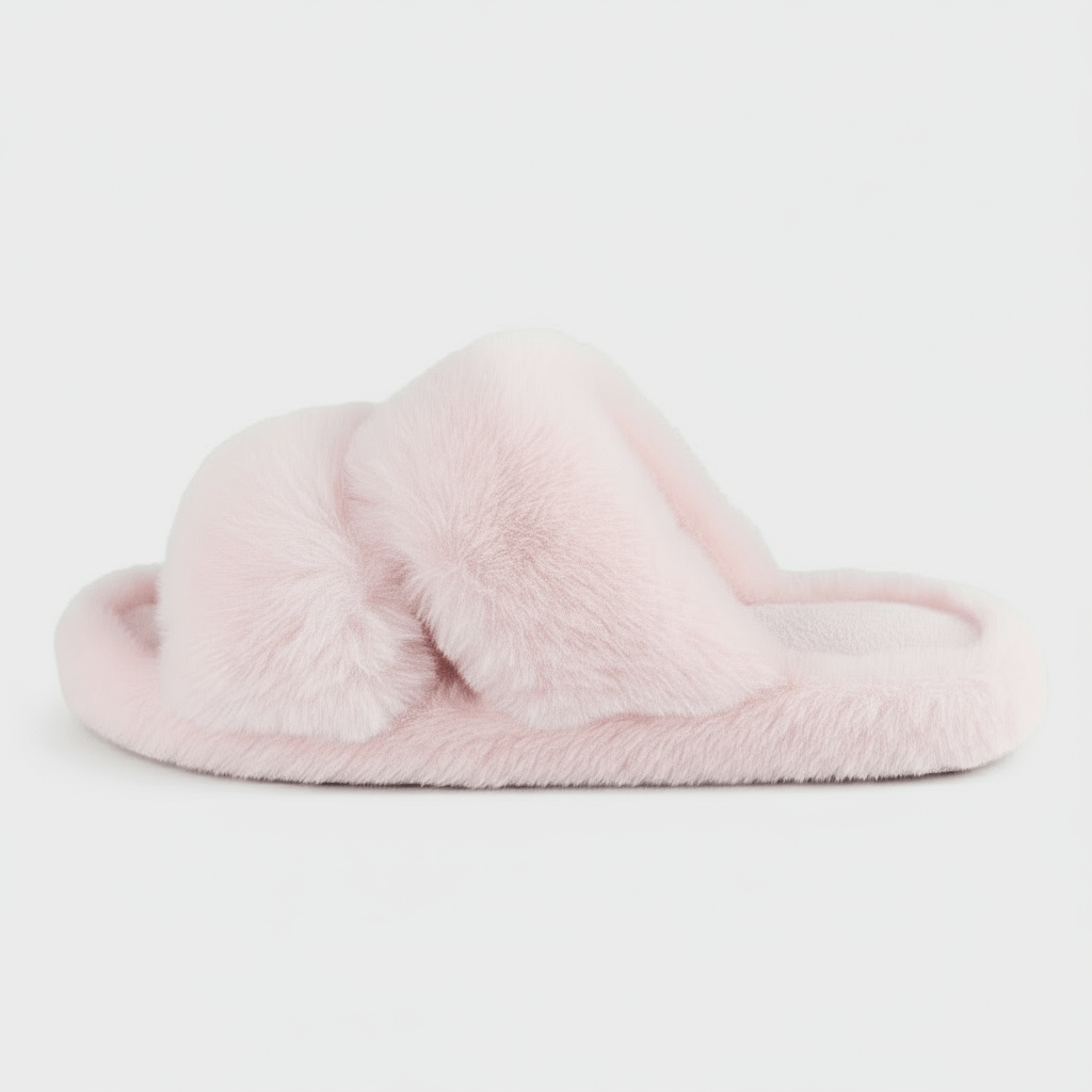 Chaussons Mules en Fourrure pour Femme