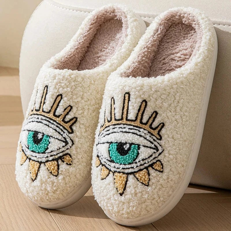 Chaussons Mules Originales pour Femme Blanc / 36-37