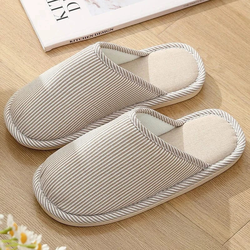 Chaussons Mules pour Homme Beige / 38-39