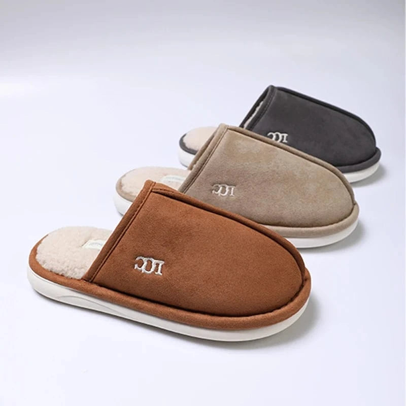 Chaussons Mules pour Homme effet Mouton Retourné