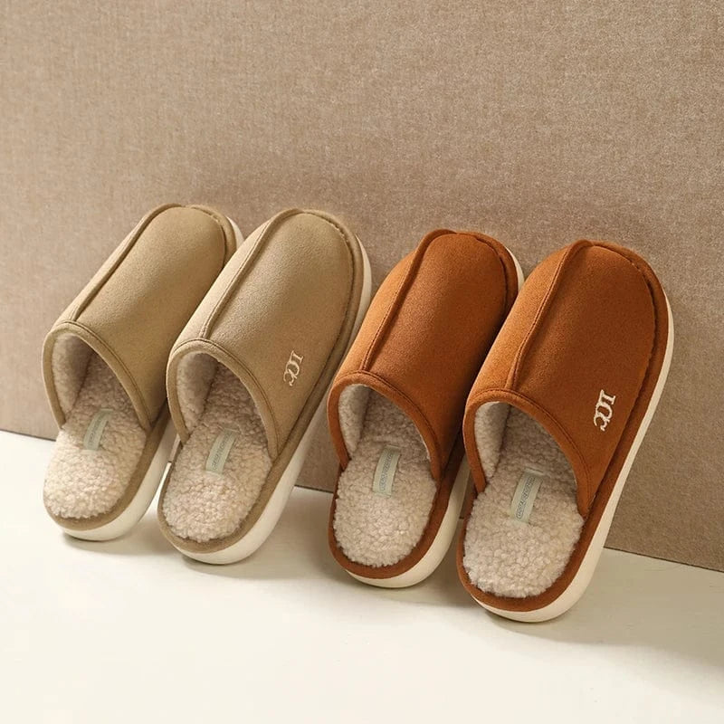 Chaussons Mules pour Homme effet Mouton Retourné