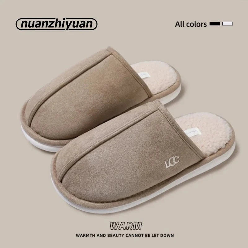 Chaussons Mules pour Homme effet Mouton Retourné